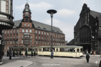Gelsenkirchen - Bahnhofsplatz   ca. 1957