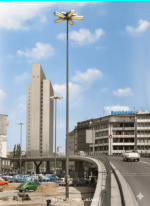 D�sseldorf - Autobahn-Hochstra�e  ca. 1966