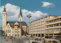 Ingolstadt - Rathausplatz  ca. 1963