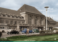 Erfurt - Bahnhofsplatz   ca. 1962